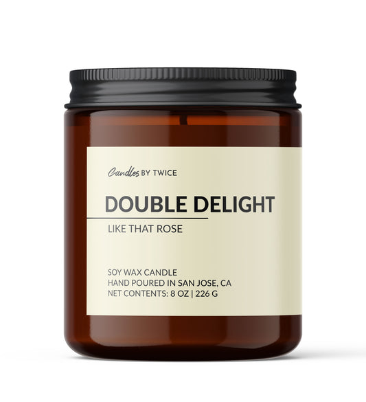 Double Delight Candle