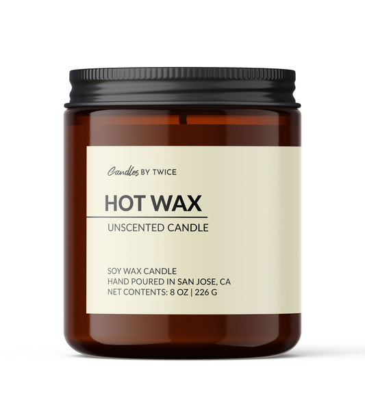 Hot Wax - Unscented Candle