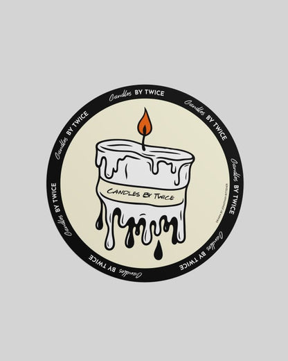 Dalí Candle Sticker